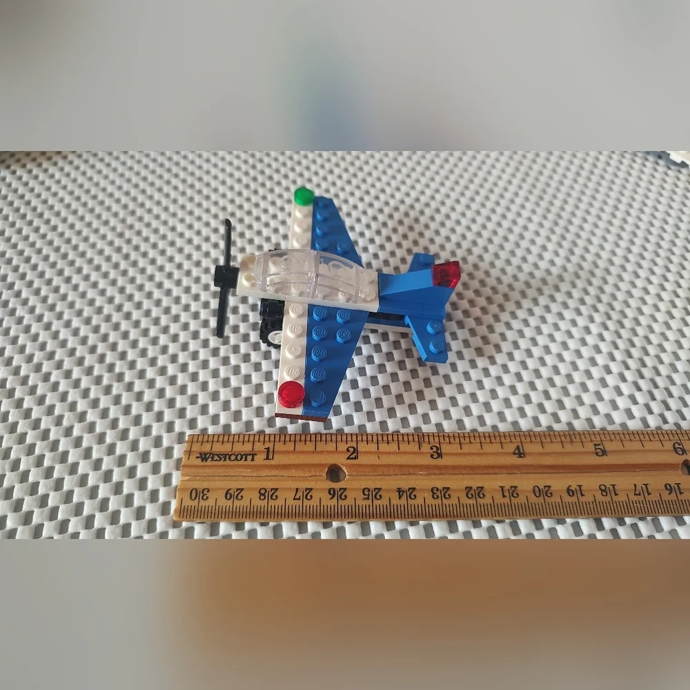 Lego Lot 4 Builds: Plane, Rocket, Game Controller, Penguin